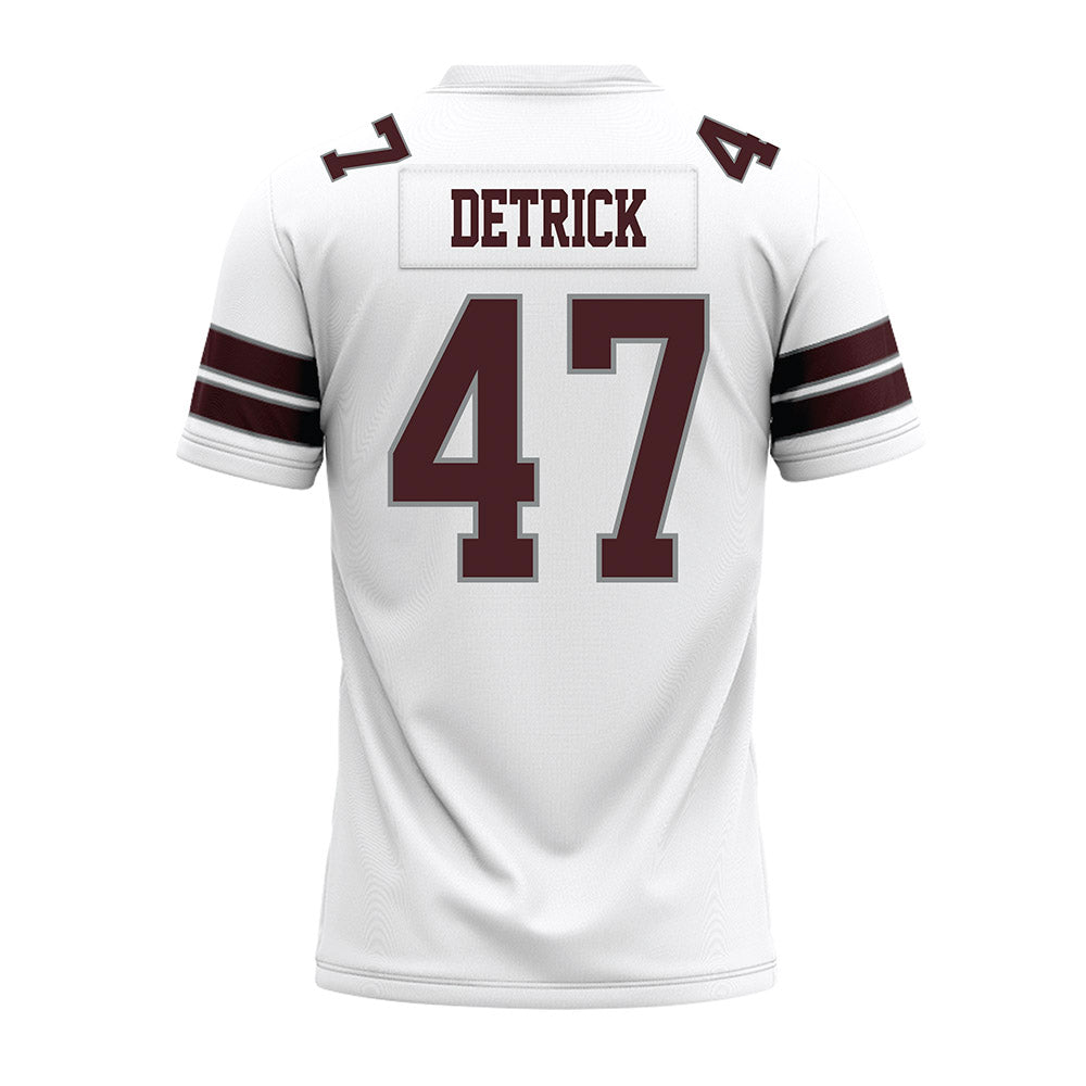 Montana - NCAA Football : Kellen Detrick - White Premium Football Jersey-1