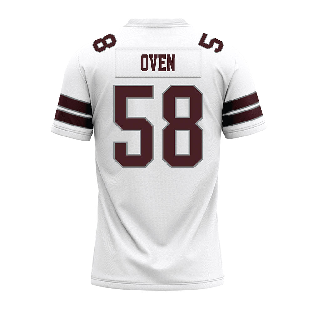 Montana - NCAA Football : Barclay Oven - White Premium Football Jersey-1