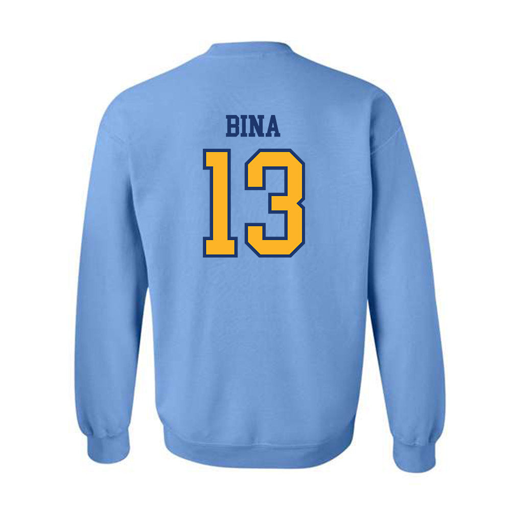 FLC - NCAA Women's Lacrosse : Madeleine Bina - Crewneck Sweatshirt-1