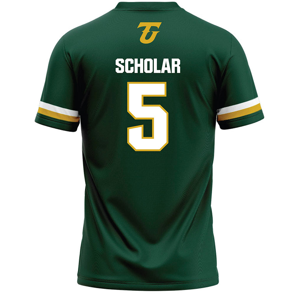 Tiffin - NCAA Men's Lacrosse : Wade Scholar - Dark Green Lacrosse Jersey -1