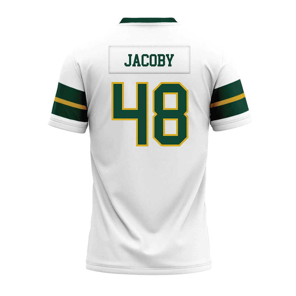 Tiffin - NCAA Football : Jake Jacoby - White Premium Football Jersey-1
