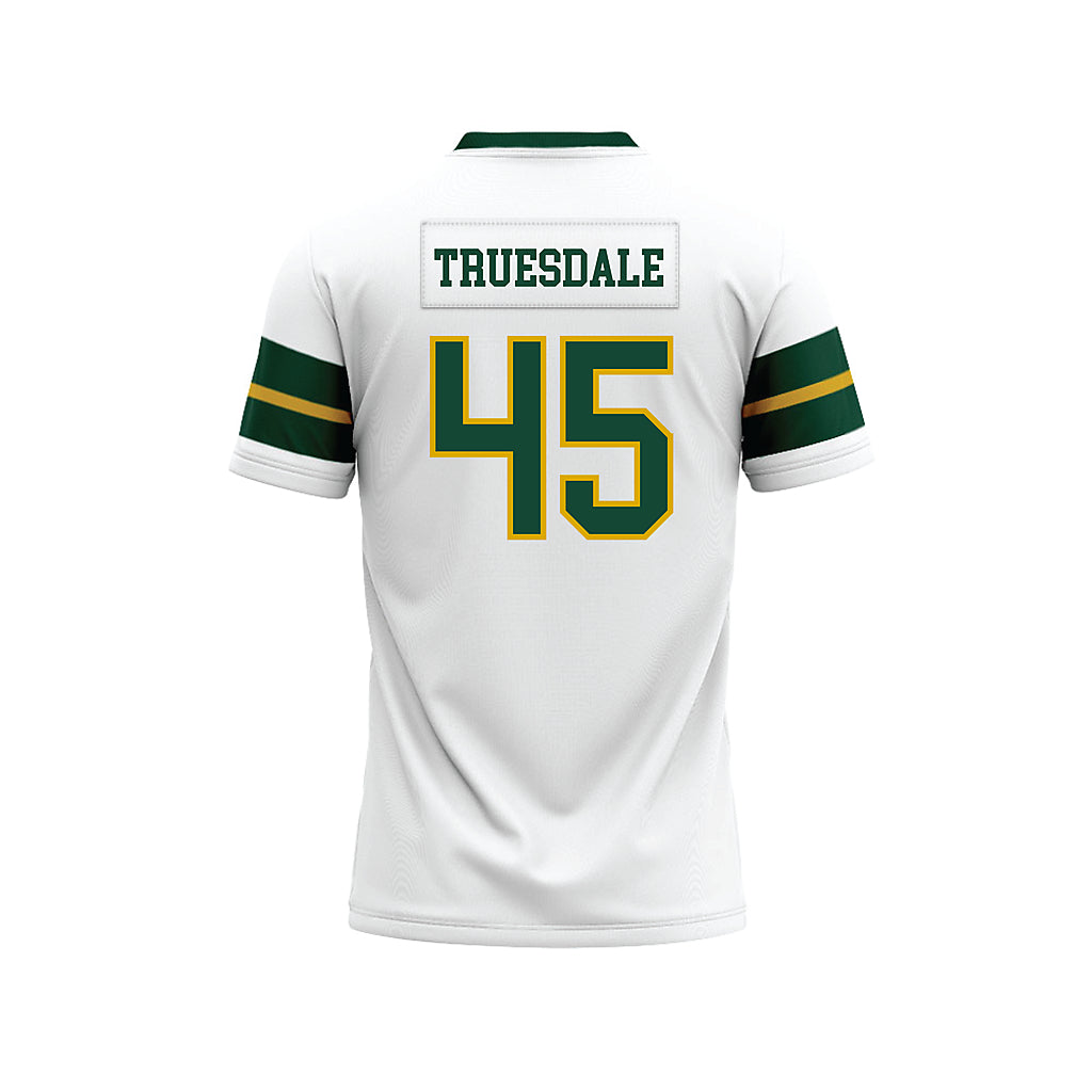 Tiffin - NCAA Football : Joey Truesdale - White Premium Football Jersey-1