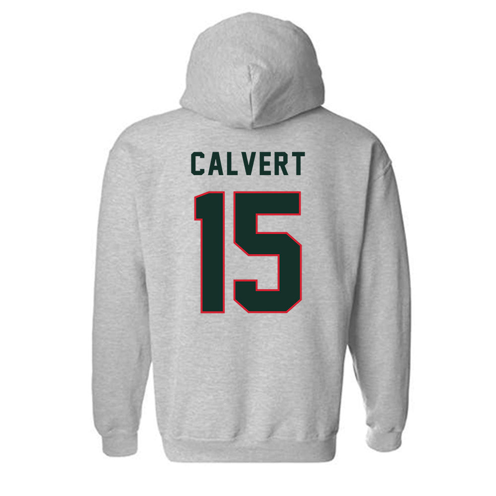 MVSU - NCAA Women's Volleyball : Jaazaniah Calvert - Classic Shersey Hooded Sweatshirt-1