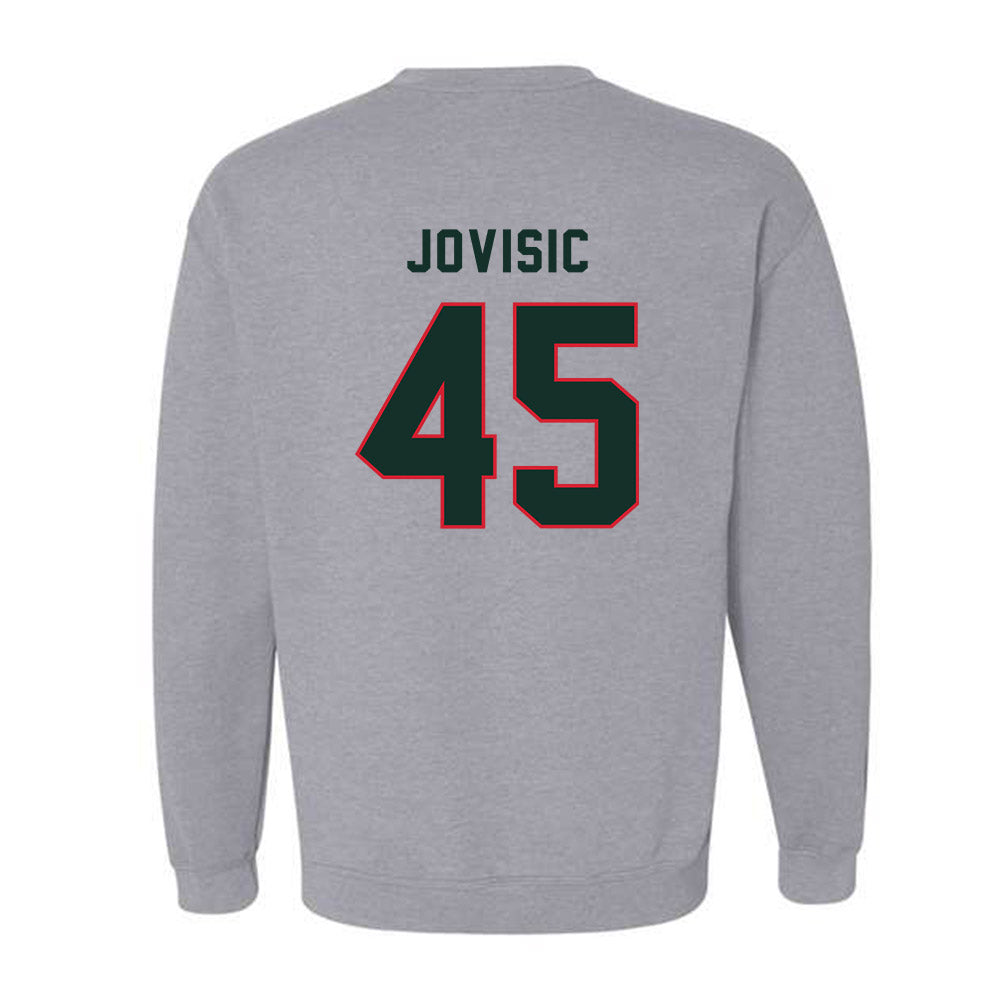 MVSU - NCAA Football : Marko Jovisic - Classic Shersey Crewneck Sweatshirt-1