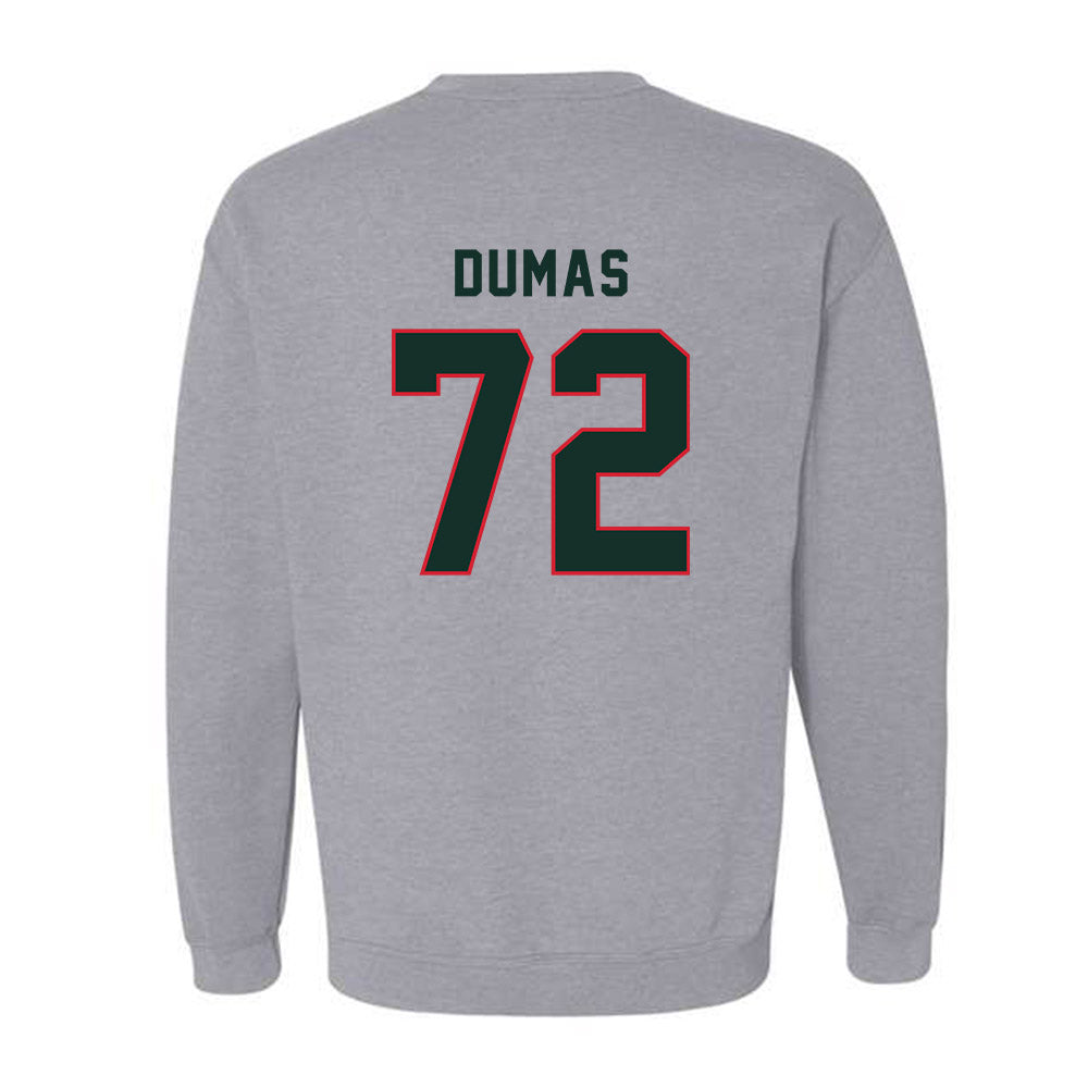 MVSU - NCAA Football : Jermarie Dumas - Classic Shersey Crewneck Sweatshirt-1