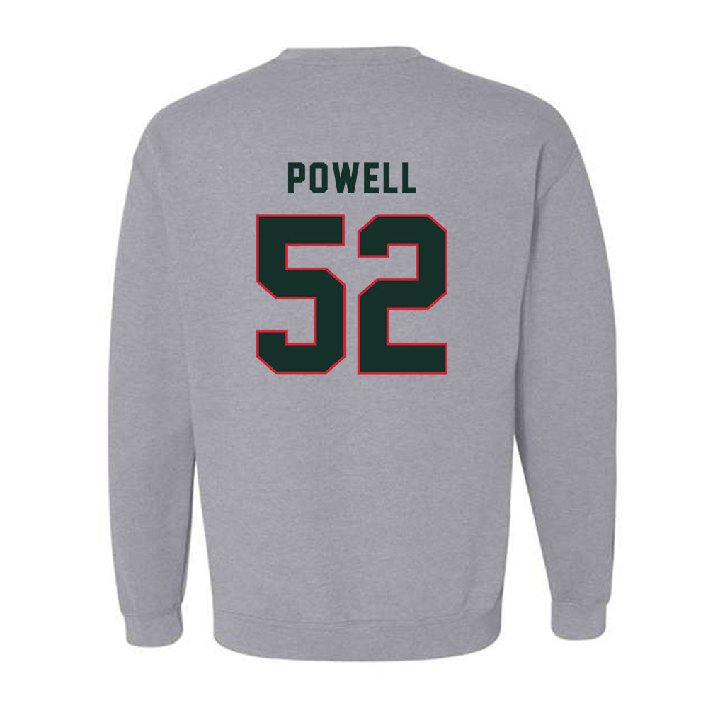 MVSU - NCAA Football : Austin Powell - Classic Shersey Crewneck Sweatshirt-1