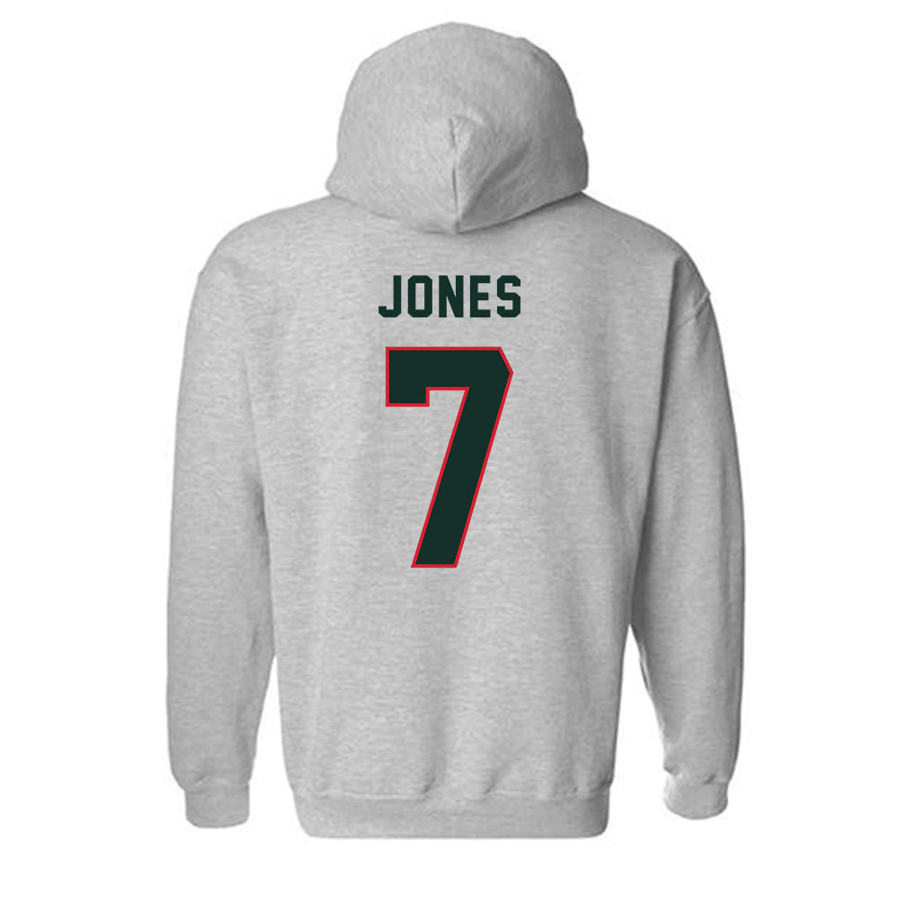 MVSU - NCAA Women's Basketball : Janiya Jones - Classic Shersey Hooded Sweatshirt-1