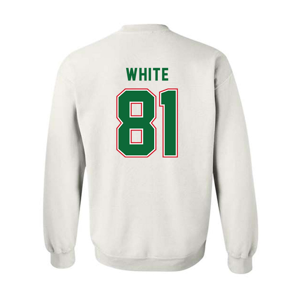 MVSU - NCAA Football : Christian White - Classic Shersey Crewneck Sweatshirt-1