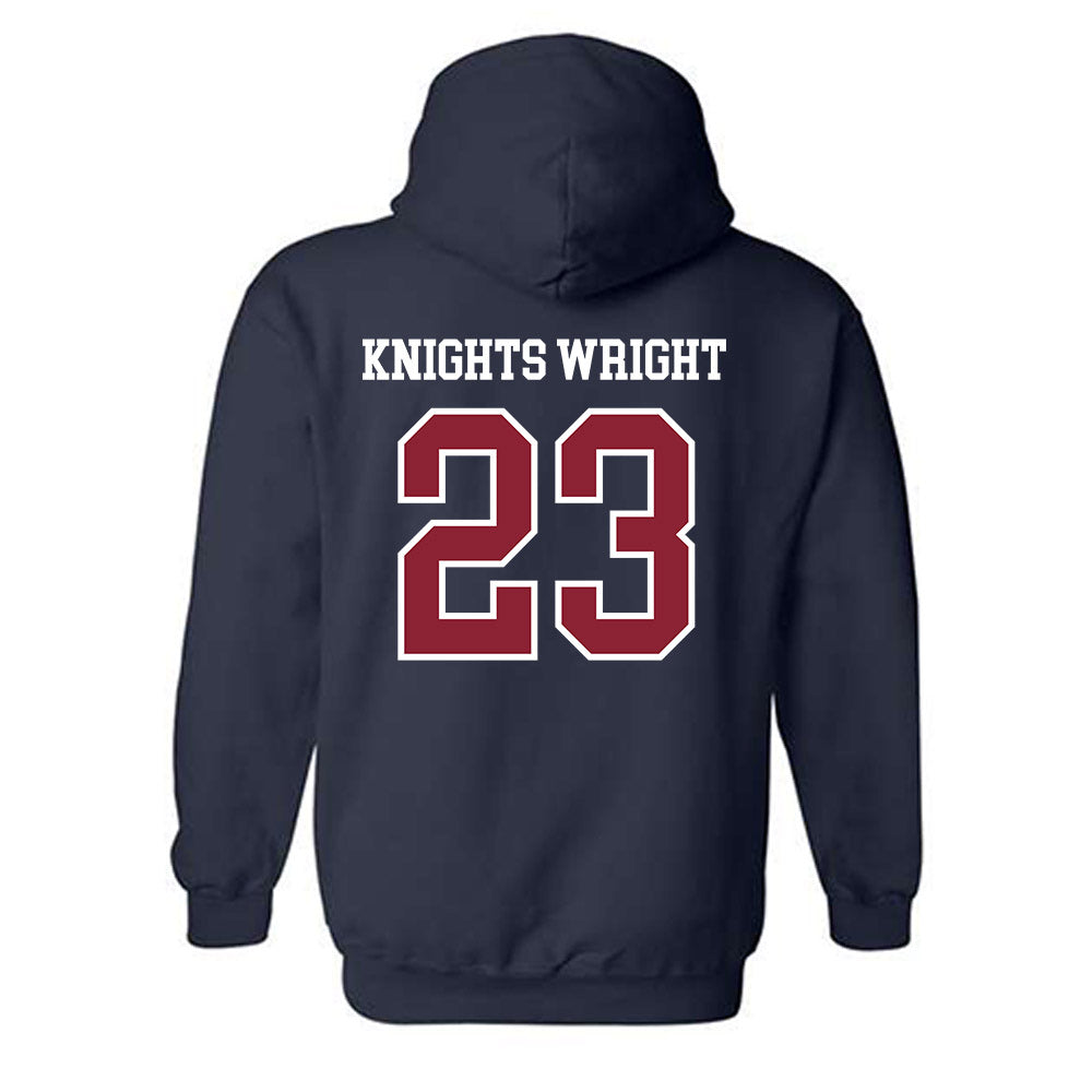 SCSU - NCAA Men's Basketball : DShay Knights Wright - Hooded Sweatshirt-1