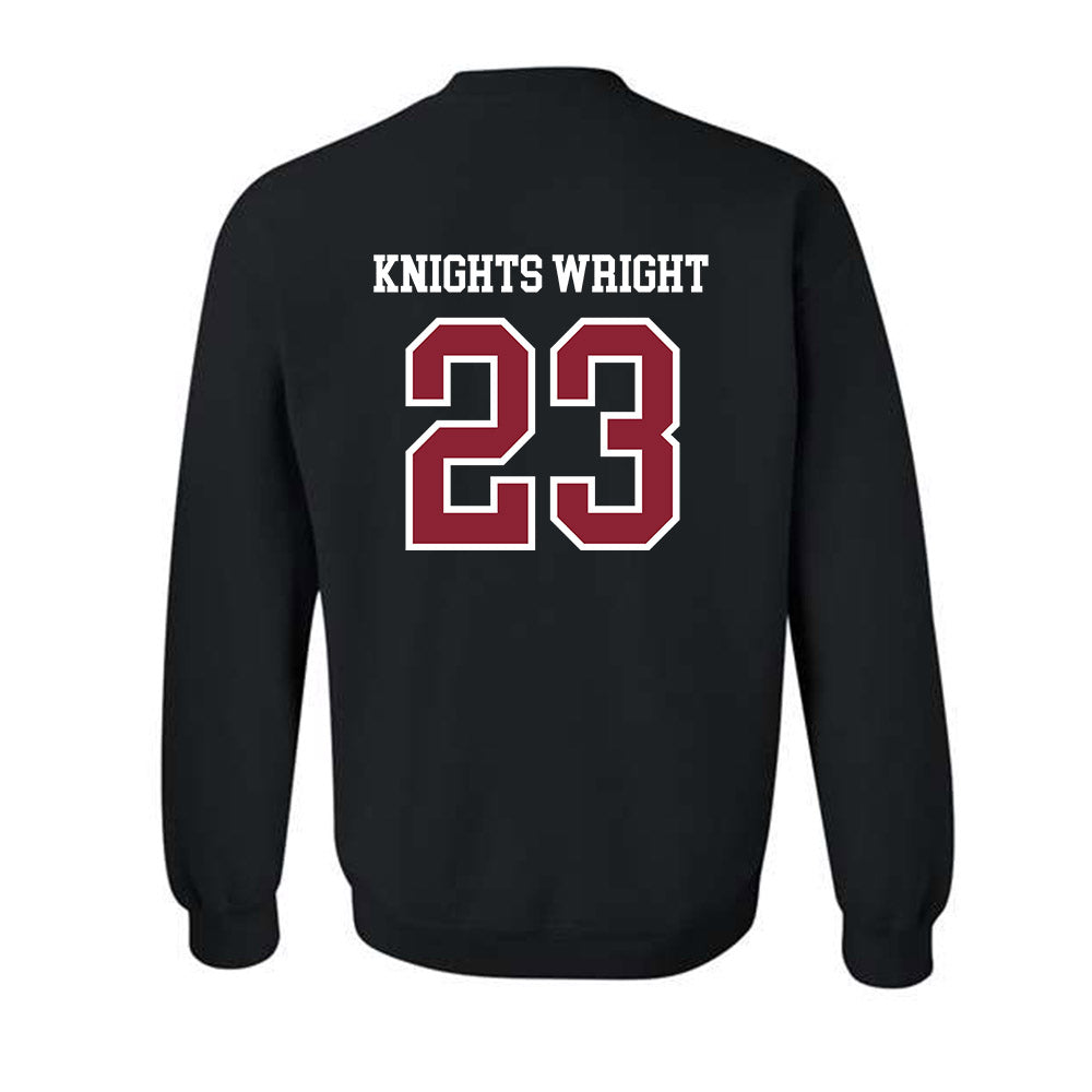 SCSU - NCAA Men's Basketball : DShay Knights Wright - Crewneck Sweatshirt-1
