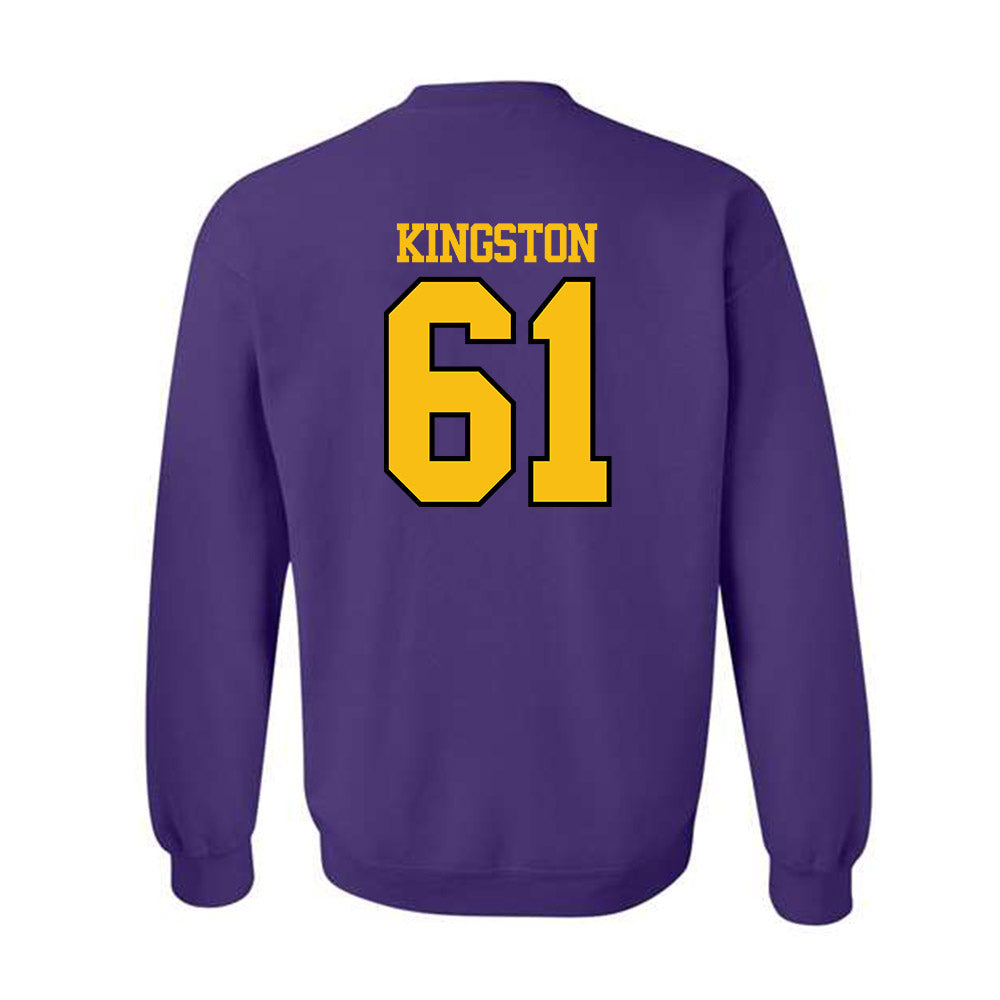 MNSU - NCAA Football : Joseph Kingston - Classic Shersey Crewneck Sweatshirt-1