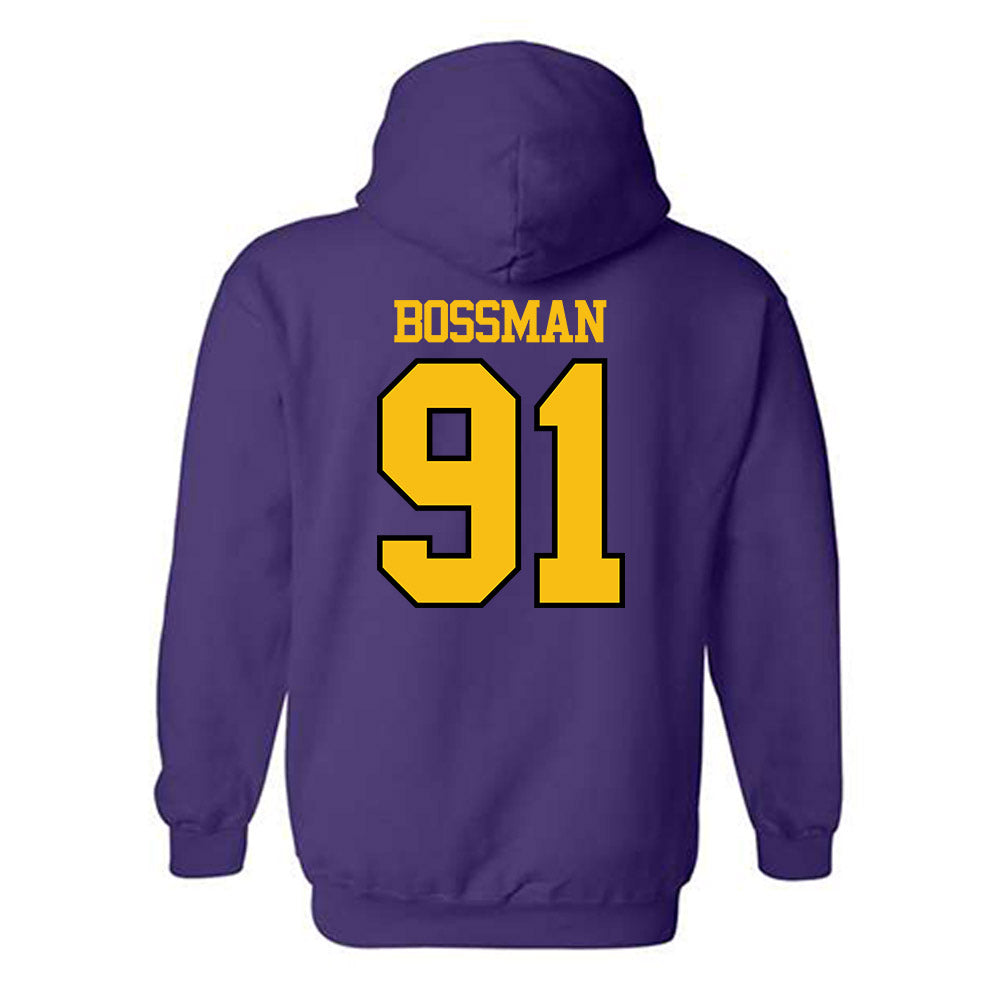 Minn. St. - NCAA Football : Sam Bossman - Classic Shersey Hooded Sweatshirt-1