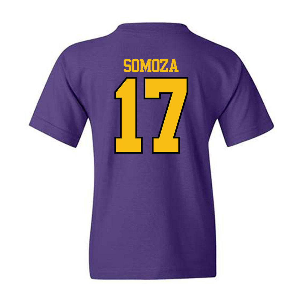 Minn. St. - NCAA Men's Ice Hockey : Ean Somoza - Classic Shersey Youth T-Shirt-1