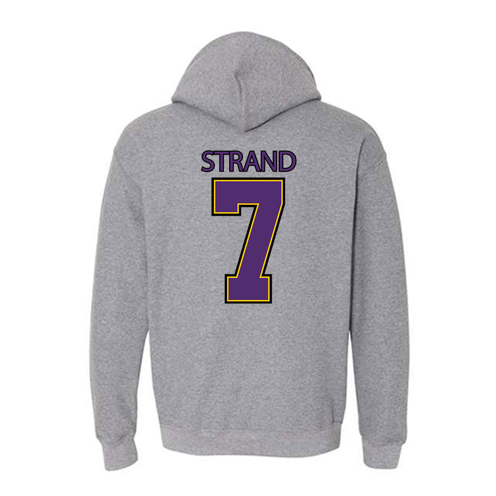 Minn. St. - NCAA Men's Ice Hockey : Bryce Strand - Classic Shersey Hooded Sweatshirt-1