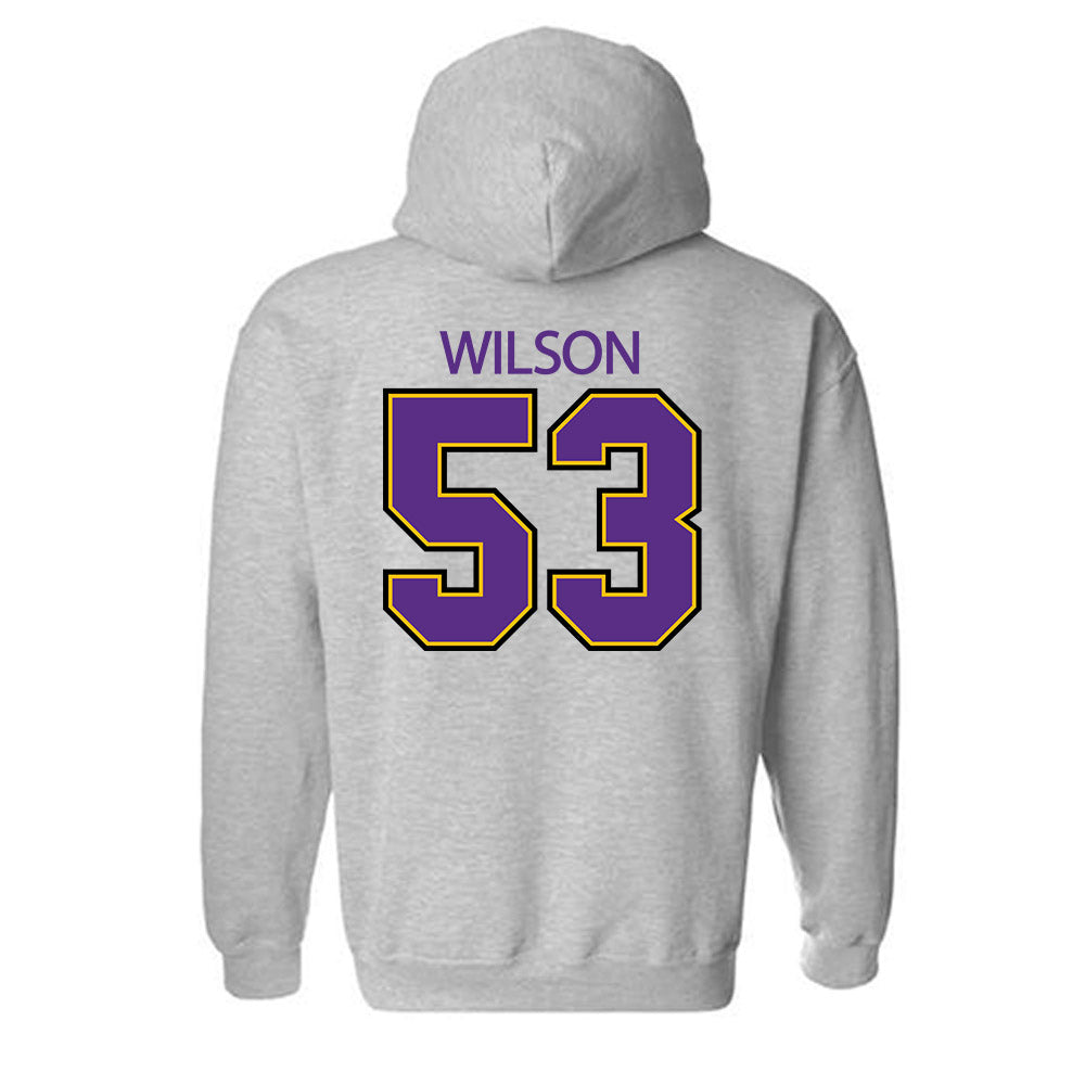MNSU - NCAA Football : Bryan Wilson - Classic Shersey Hooded Sweatshirt-1