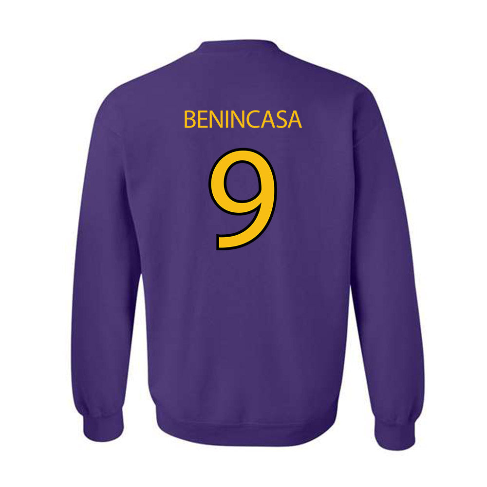Minn. St. - NCAA Men's Ice Hockey : Luigi Benincasa - Classic Shersey Crewneck Sweatshirt-1