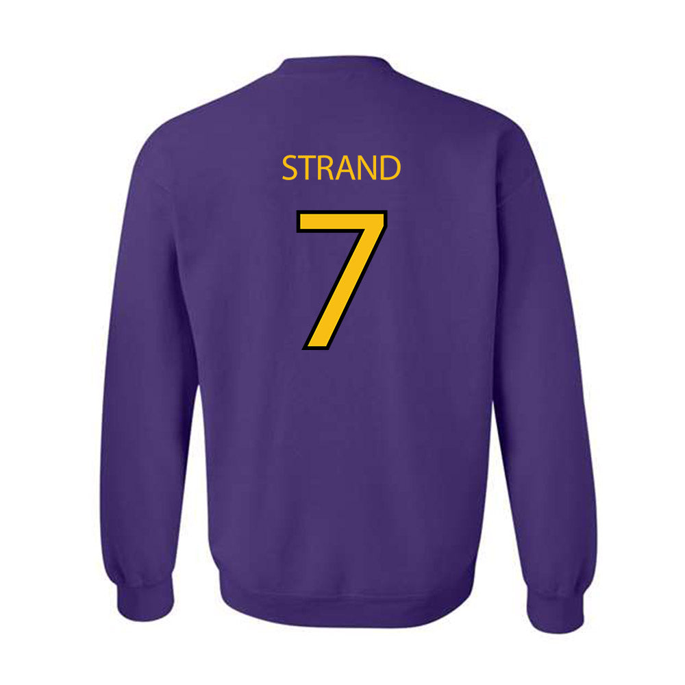Minn. St. - NCAA Men's Ice Hockey : Bryce Strand - Classic Shersey Crewneck Sweatshirt-1