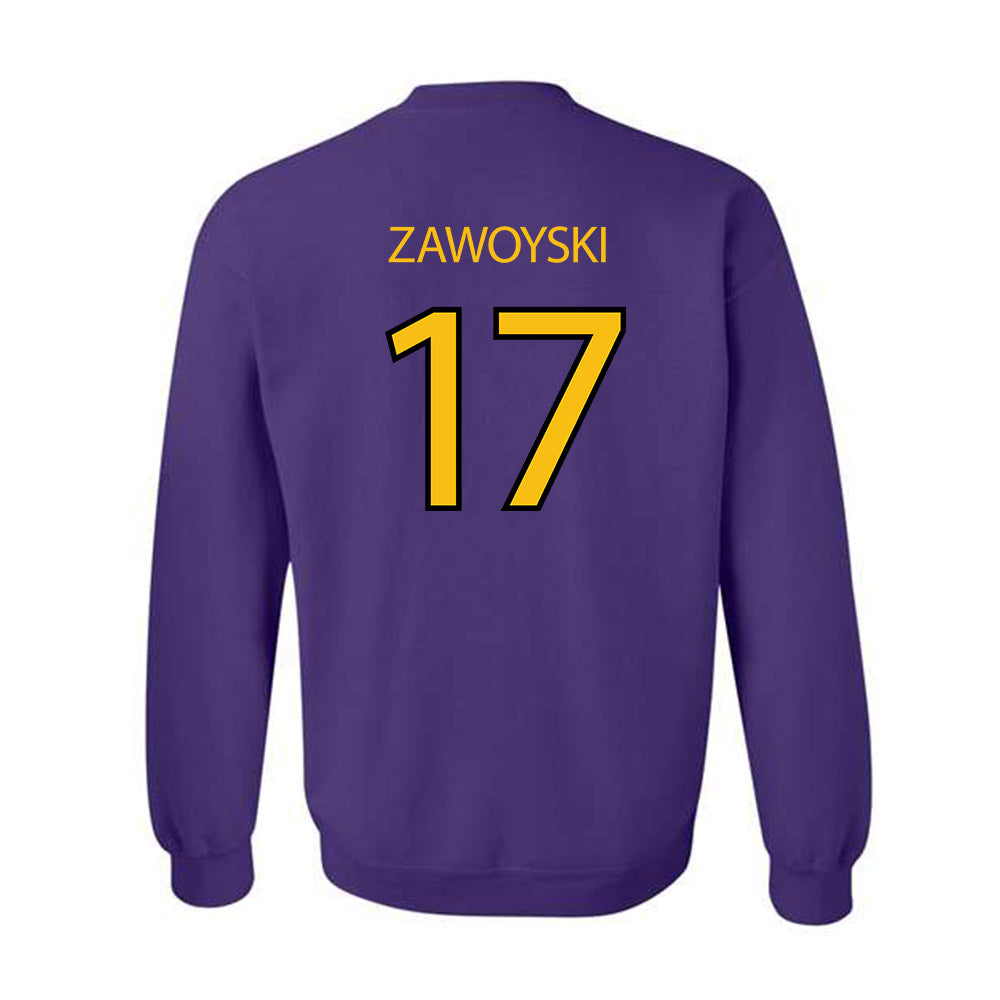Minn. St. - NCAA Women's Ice Hockey : Lauren Zawoyski - Classic Shersey Crewneck Sweatshirt-1