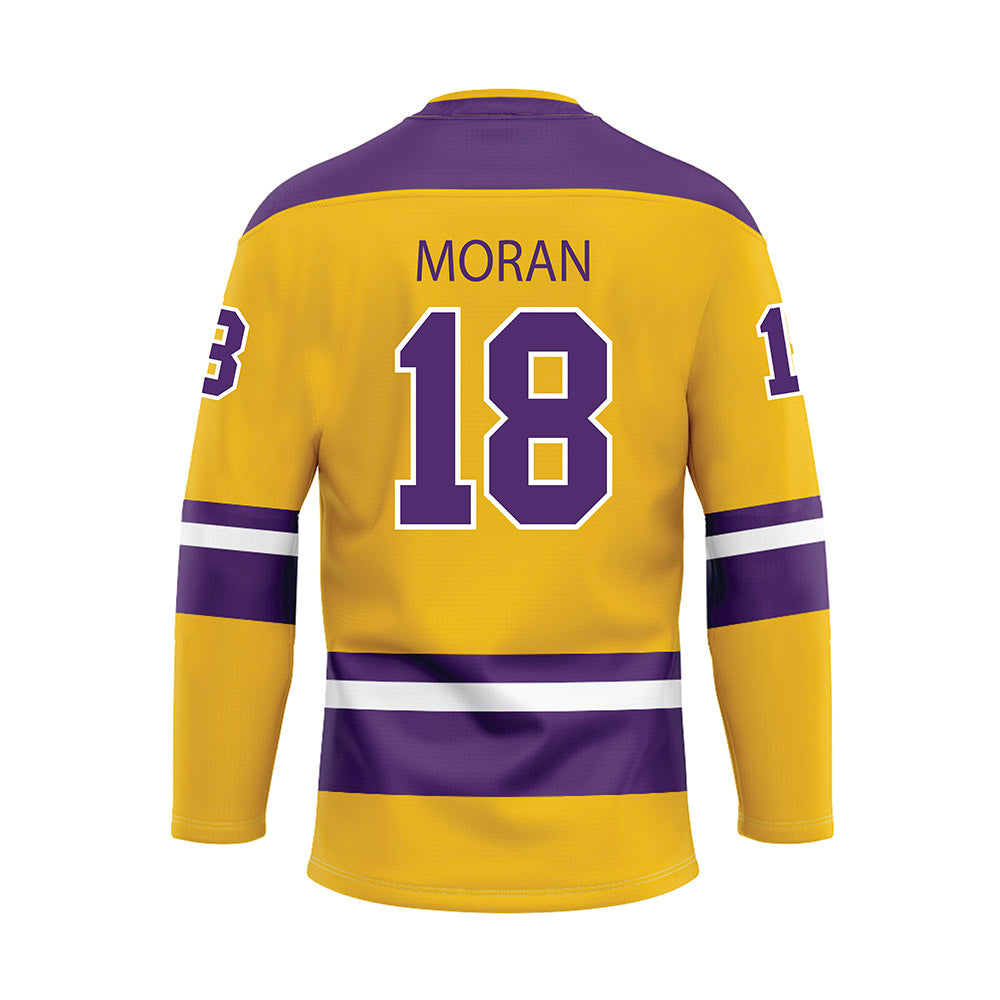 Minn. St. - NCAA Women's Ice Hockey : Makayla Moran - Yellow Hockey Jersey-1