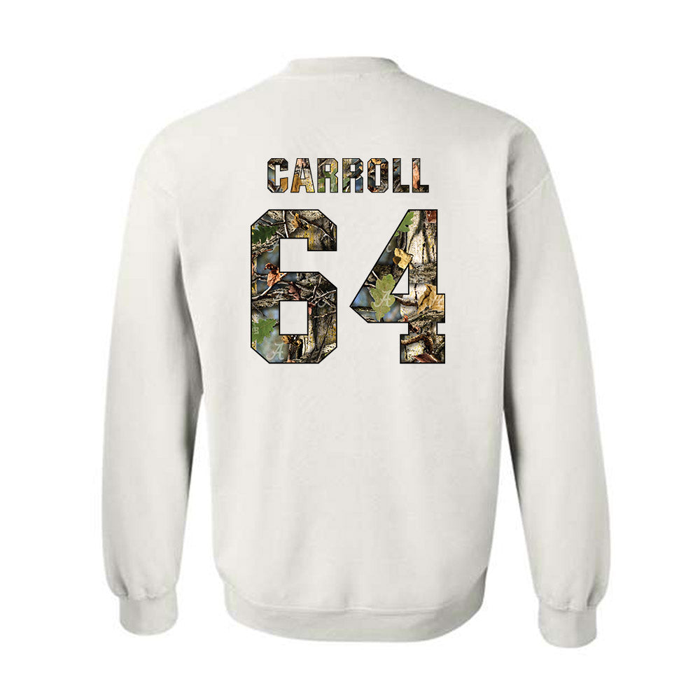 Alabama - NCAA Football : Michael Carroll - Crewneck Sweatshirt-1