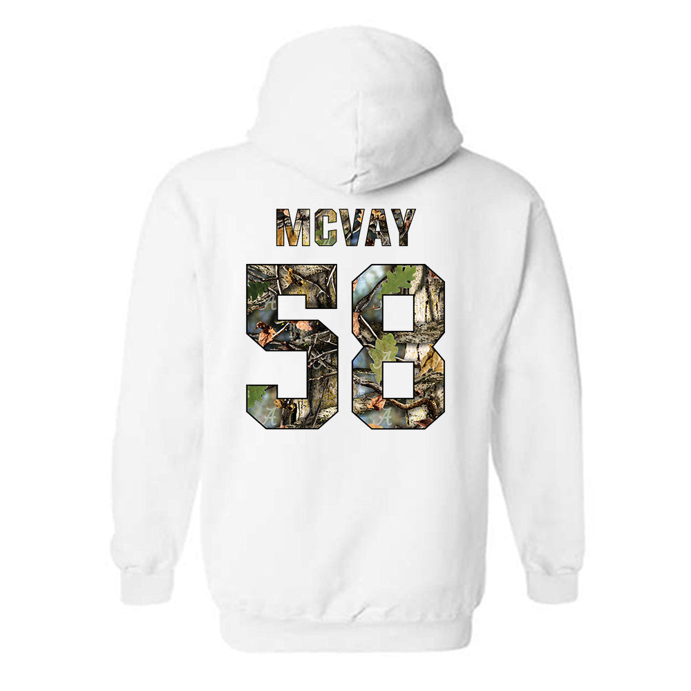Alabama - NCAA Football : Miles McVay - Hooded Sweatshirt-1