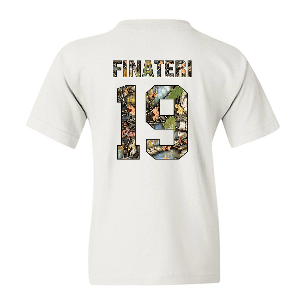 Alabama - NCAA Baseball : Aeden Finateri - Youth T-Shirt-1