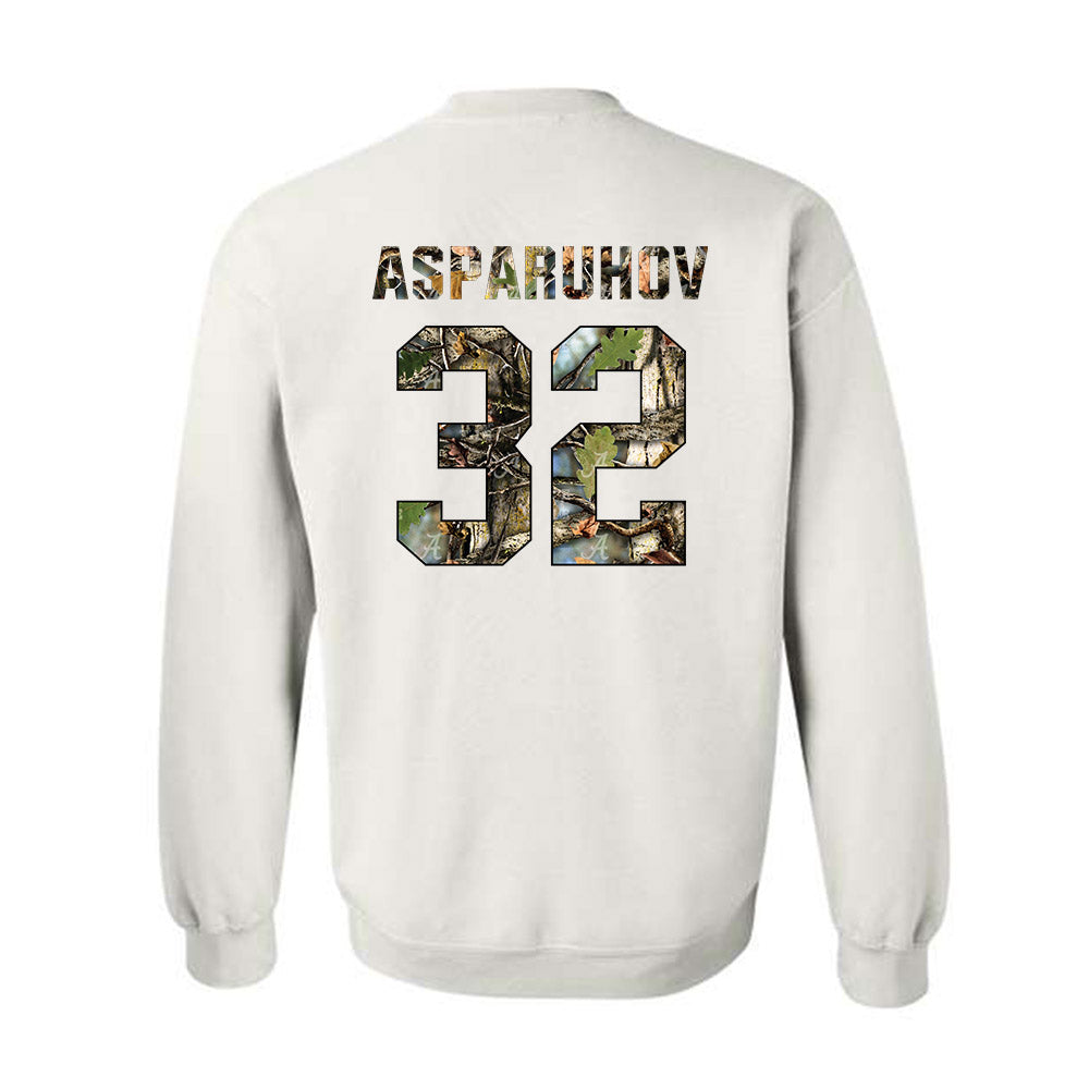 Alabama - NCAA Football : Alex Asparuhov - Crewneck Sweatshirt-1