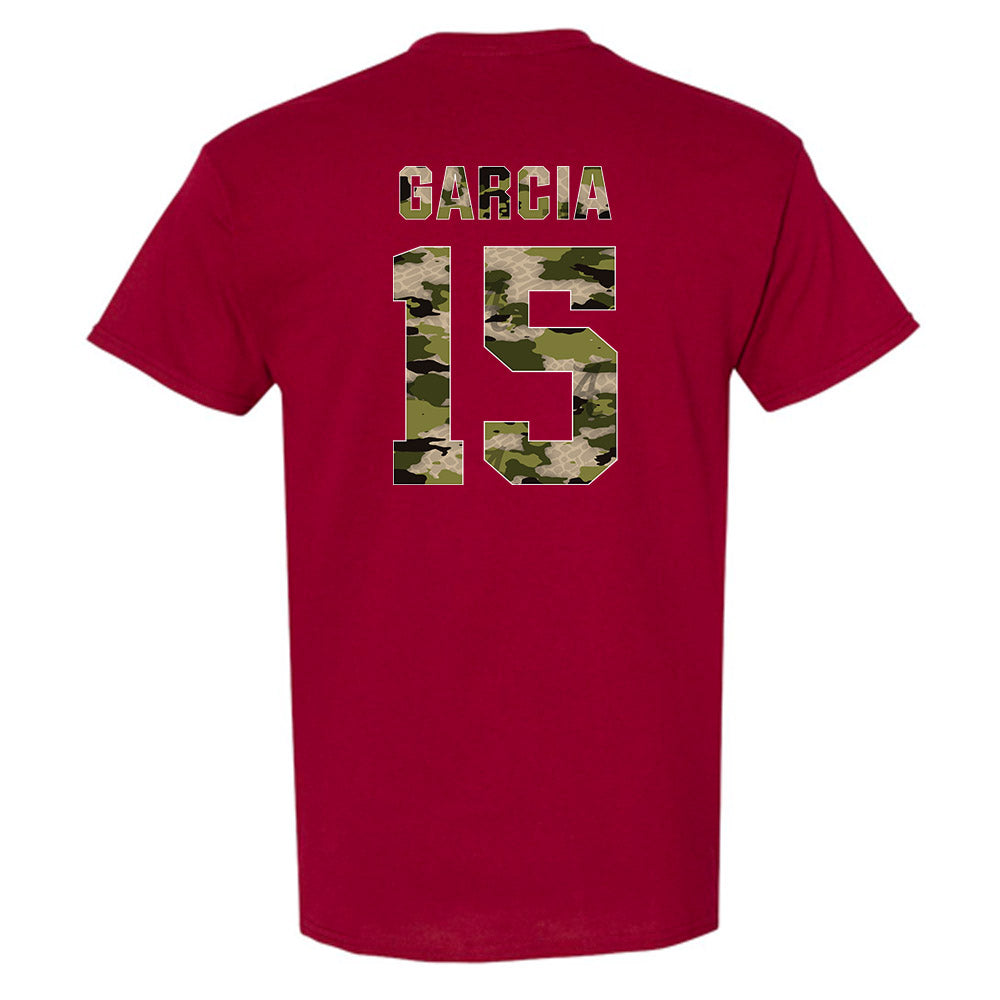 Alabama - NCAA Women's Soccer : Kennedy Garcia - Tusk Camo Script A T-Shirt-1