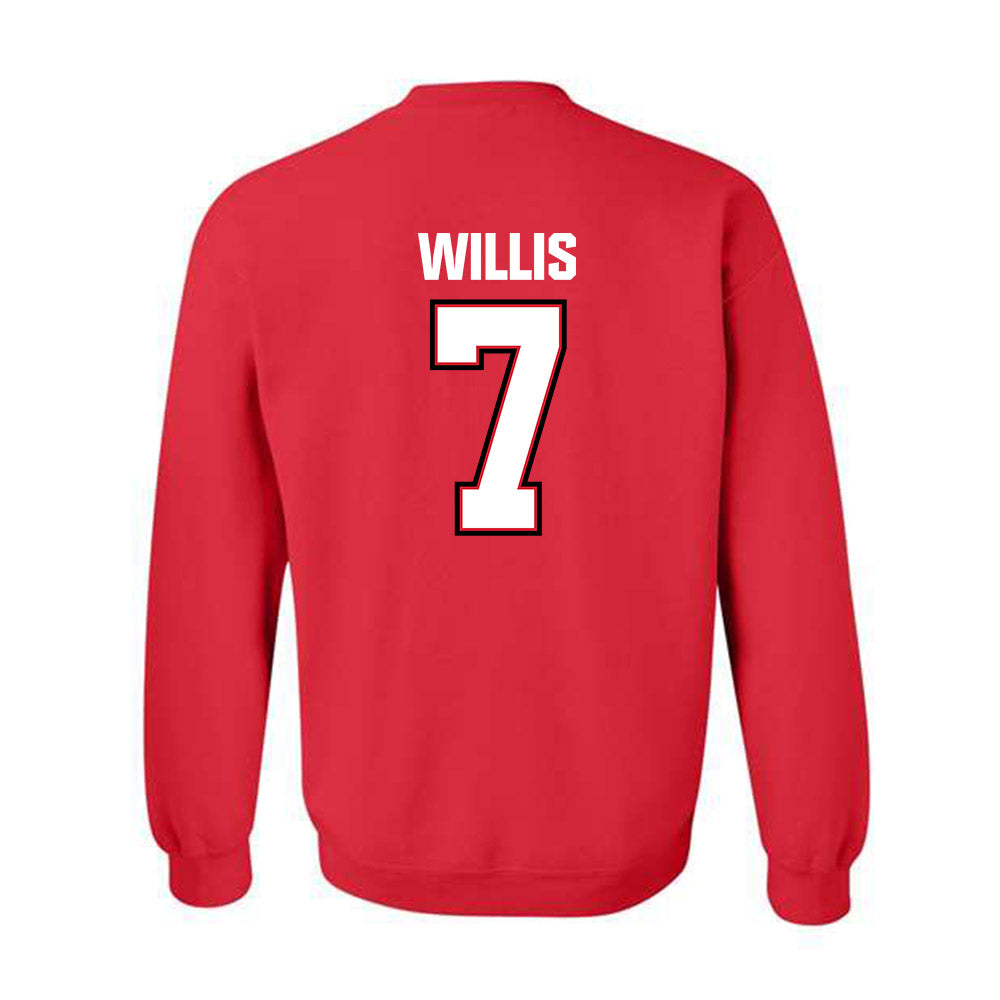 Minot State - NCAA Women's Volleyball : Emily Willis - Classic Shersey Crewneck Sweatshirt-1