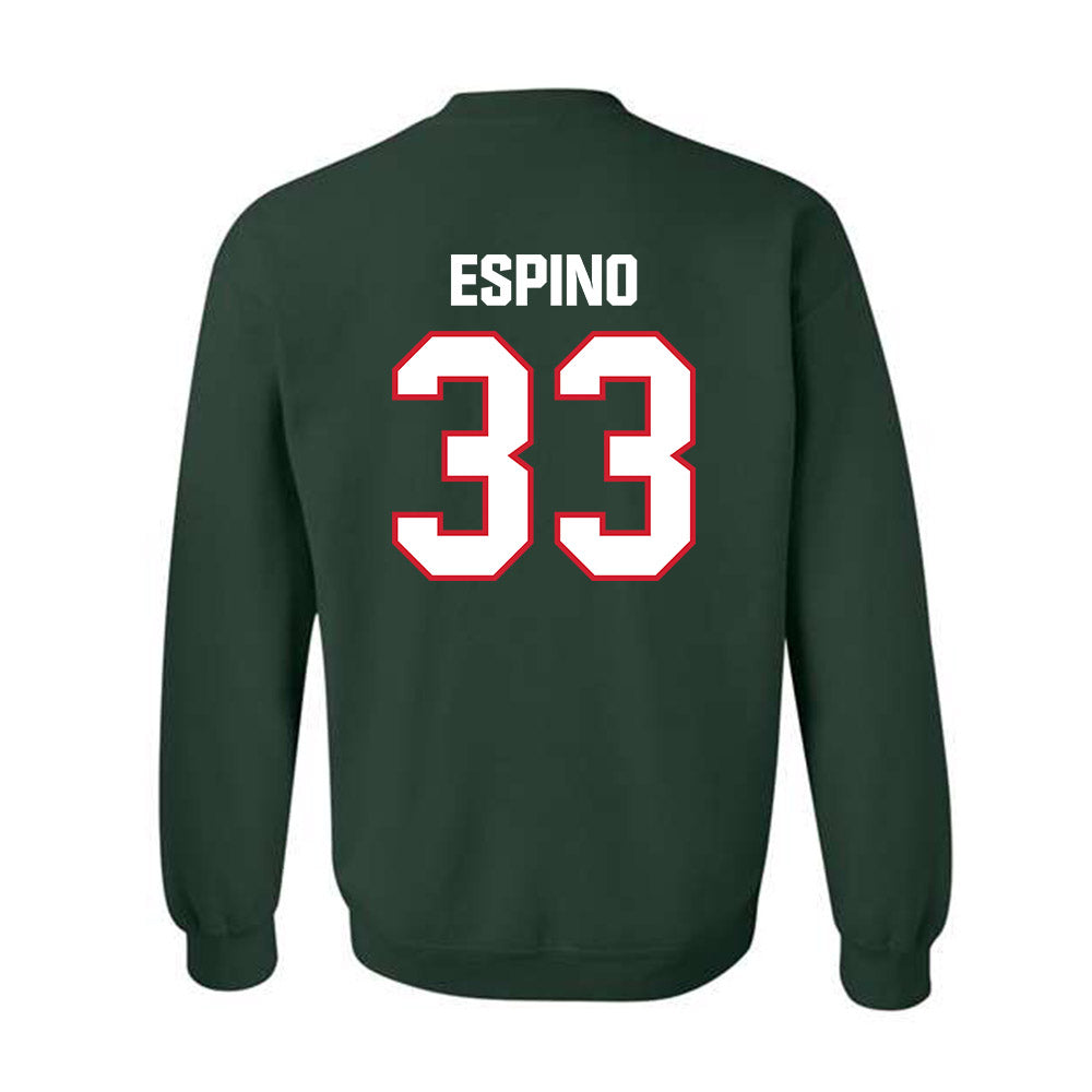 Minot State - NCAA Football : Blake Espino - Classic Shersey Crewneck Sweatshirt-1