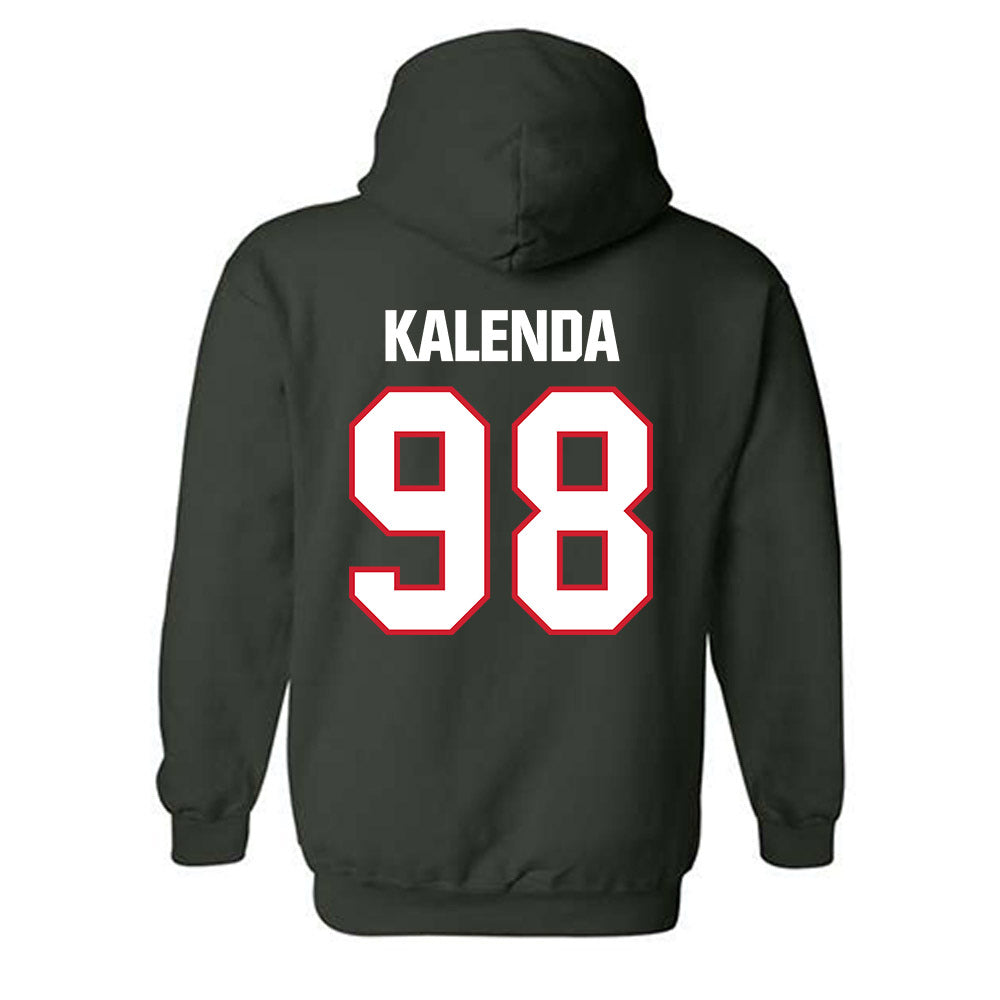 Minot State - NCAA Football : Messi Kalenda - Classic Shersey Hooded Sweatshirt-1