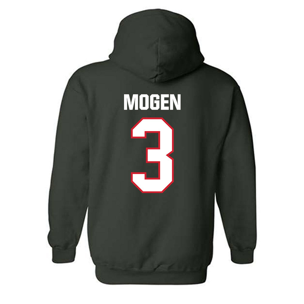 Minot State - NCAA Women's Basketball : Jessica Mogen - Classic Shersey Hooded Sweatshirt-1