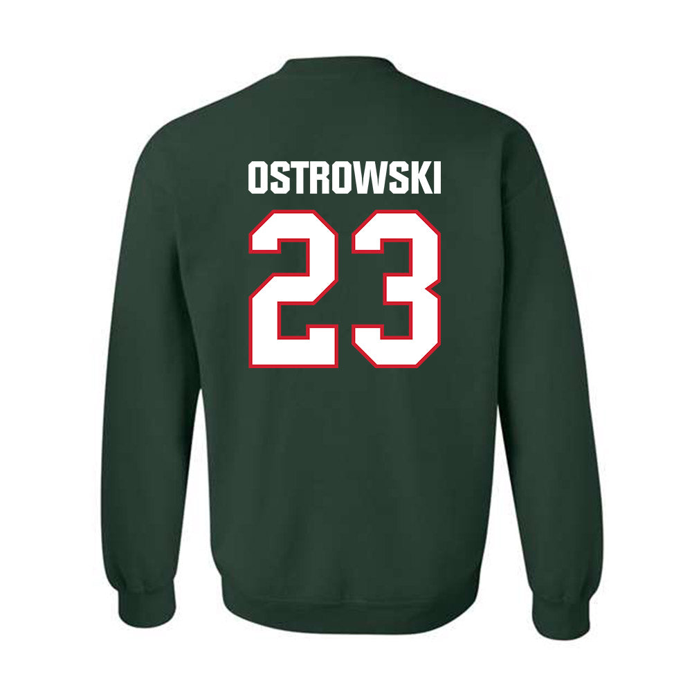 Minot State - NCAA Women's Soccer : Morgan Ostrowski - Classic Shersey Crewneck Sweatshirt-1