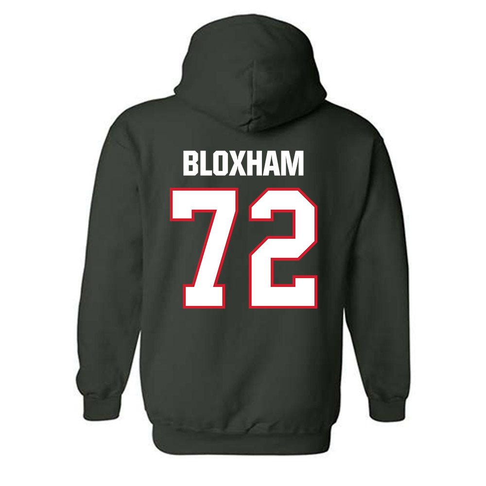 Minot State - NCAA Football : Lukaas Bloxham - Classic Shersey Hooded Sweatshirt-1