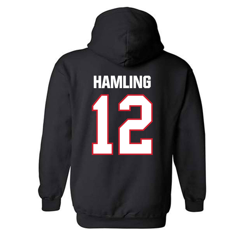 Minot State - NCAA Women's Basketball : Taryn Hamling - Hooded Sweatshirt-1