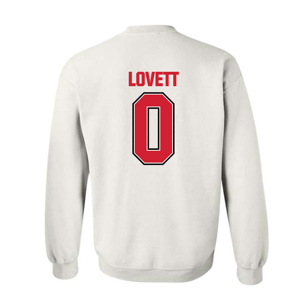 Minot State - NCAA Football : Evan Lovett - Crewneck Sweatshirt-1