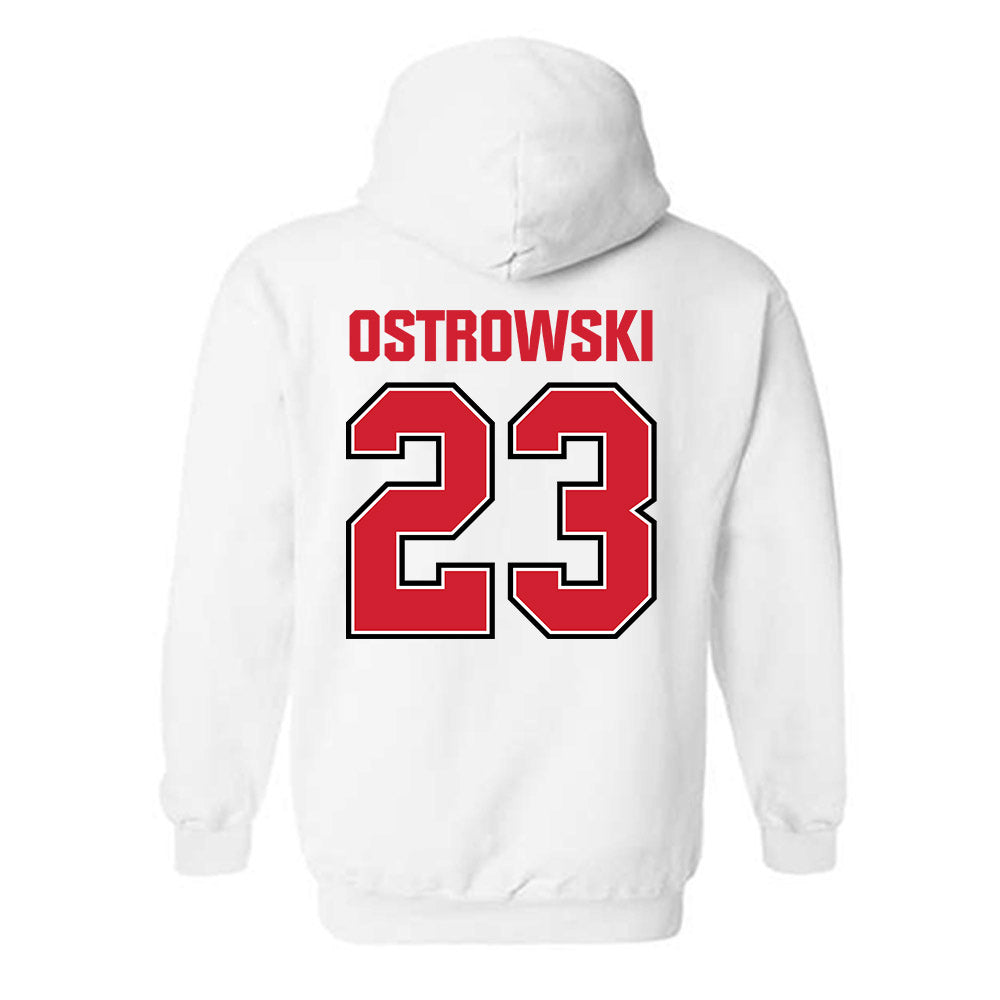 Minot State - NCAA Women's Soccer : Morgan Ostrowski - Hooded Sweatshirt-1