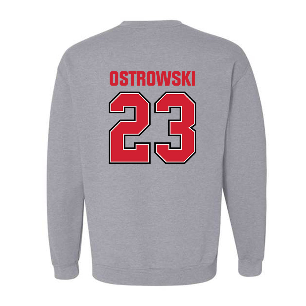 Minot State - NCAA Women's Soccer : Morgan Ostrowski - Classic Shersey Crewneck Sweatshirt-1