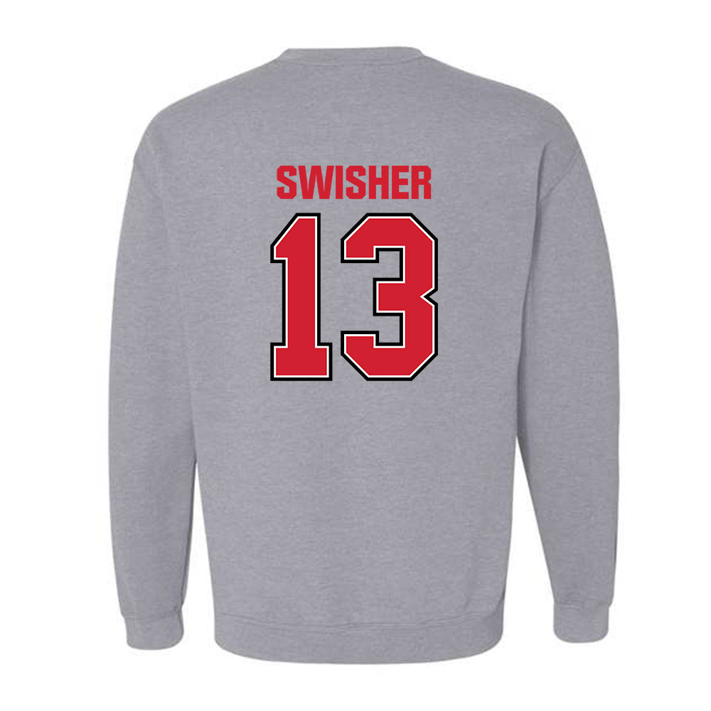 Minot State - NCAA Women's Volleyball : Emma Swisher - Classic Shersey Crewneck Sweatshirt-1