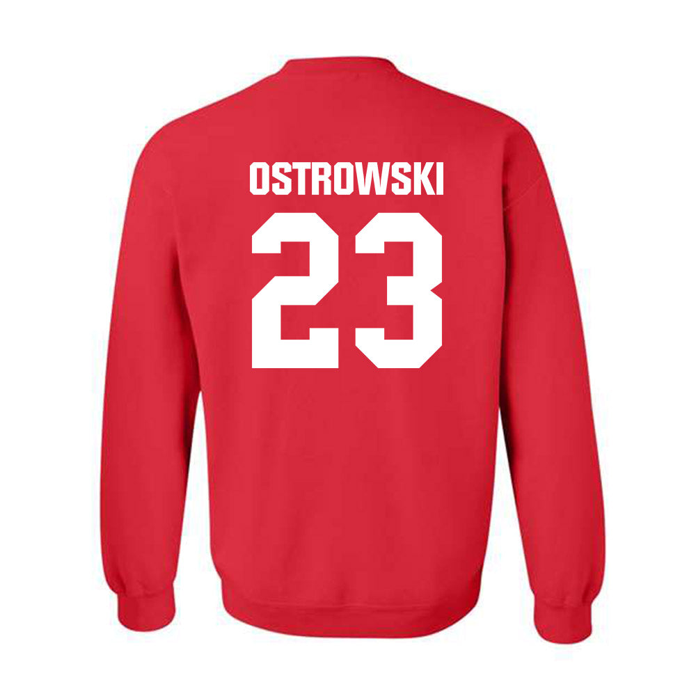 Minot State - NCAA Women's Soccer : Morgan Ostrowski - Classic Shersey Crewneck Sweatshirt-1