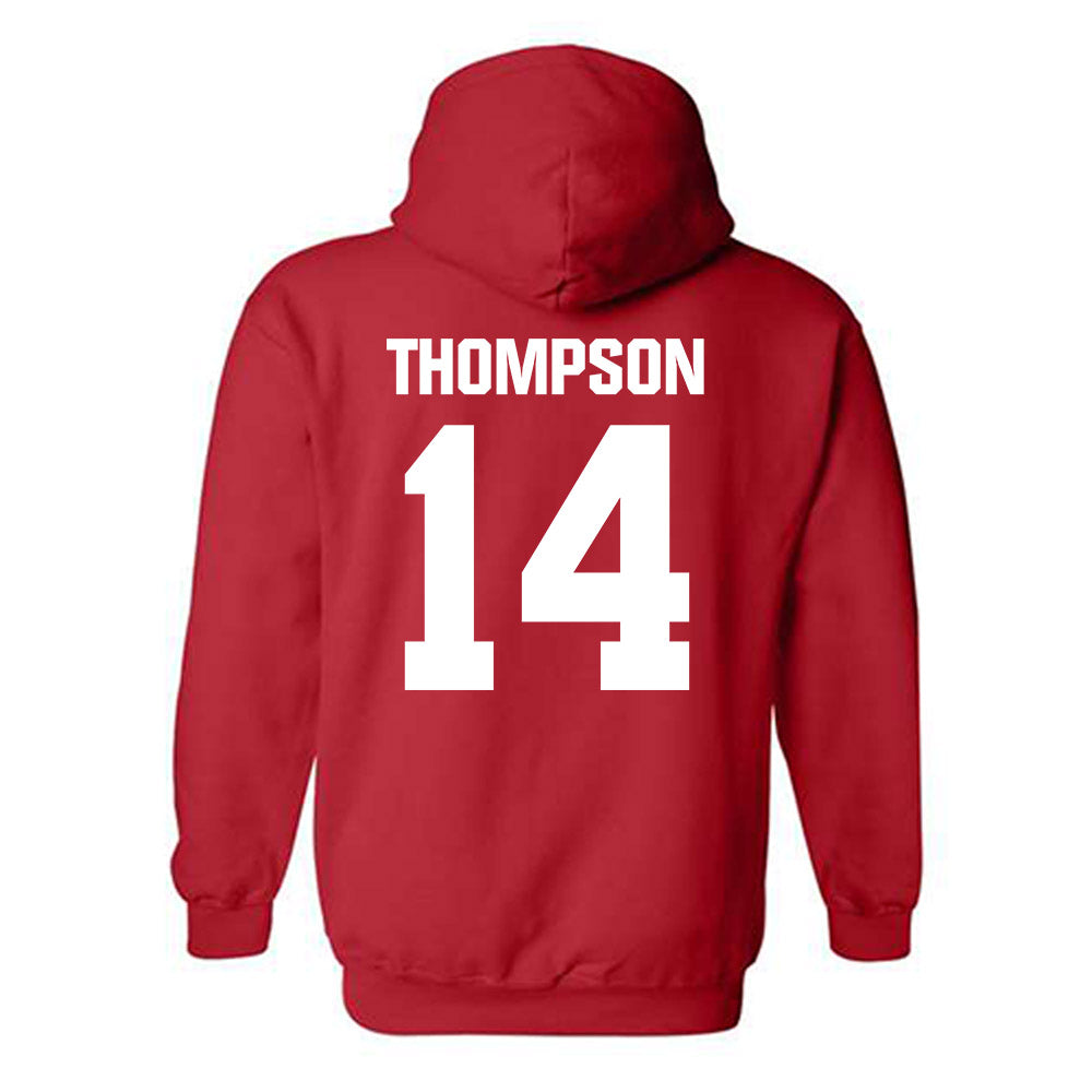 Minot State - NCAA Women's Volleyball : Mia Thompson - Classic Shersey Hooded Sweatshirt-1