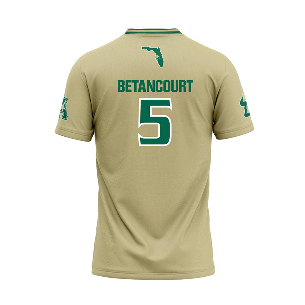 USF - NCAA Baseball : Rafael Betancourt - Sand Jersey-1