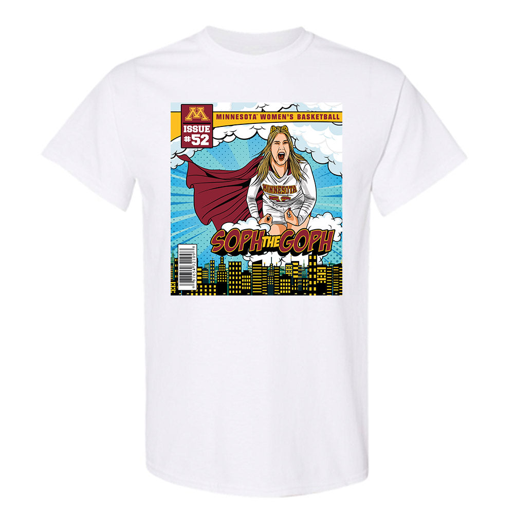 Minnesota - NCAA Women's Basketball : Sophia Hart - Individual Caricature T-Shirt-0