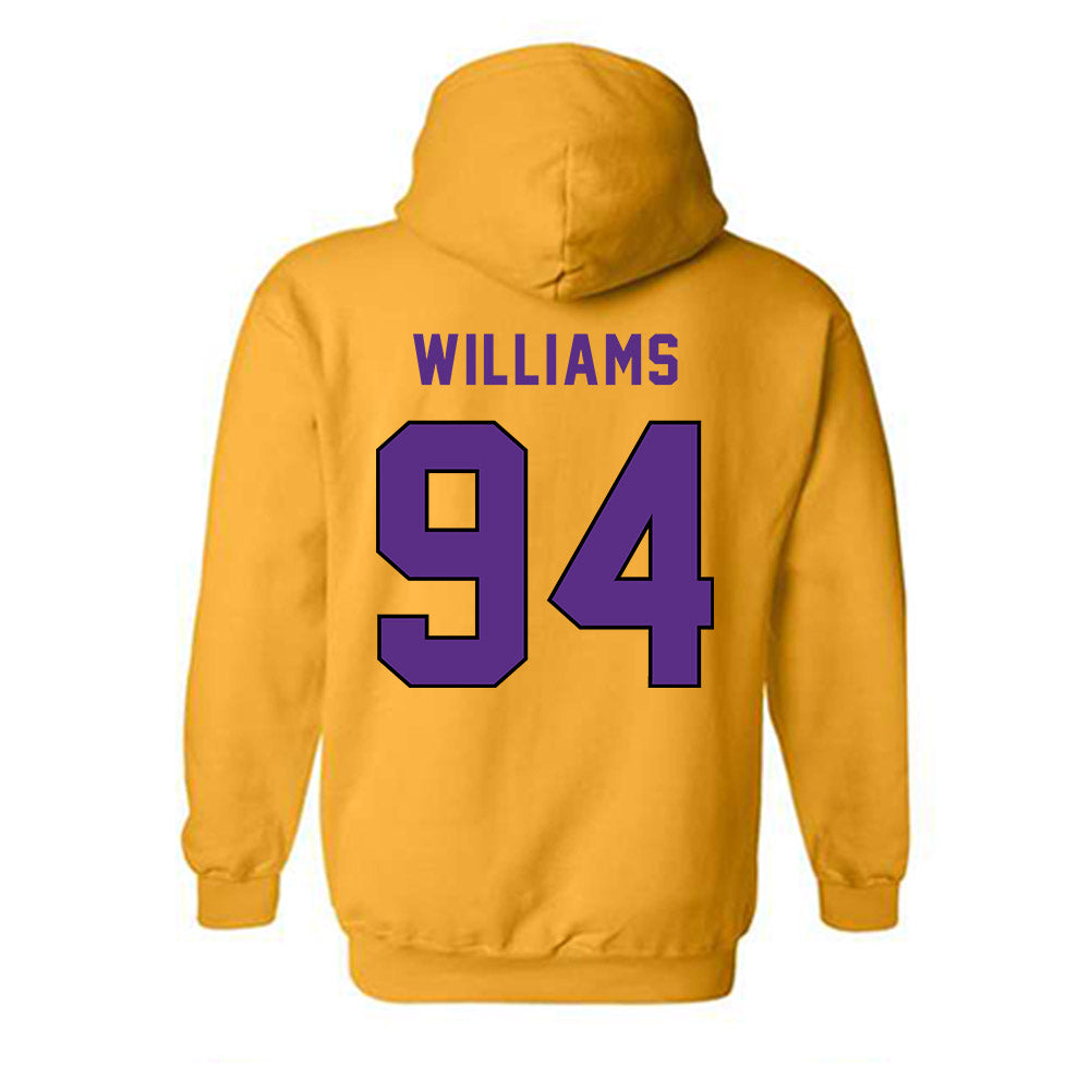 East Carolina - NCAA Football : Javon Williams - Classic Shersey Hooded Sweatshirt-1