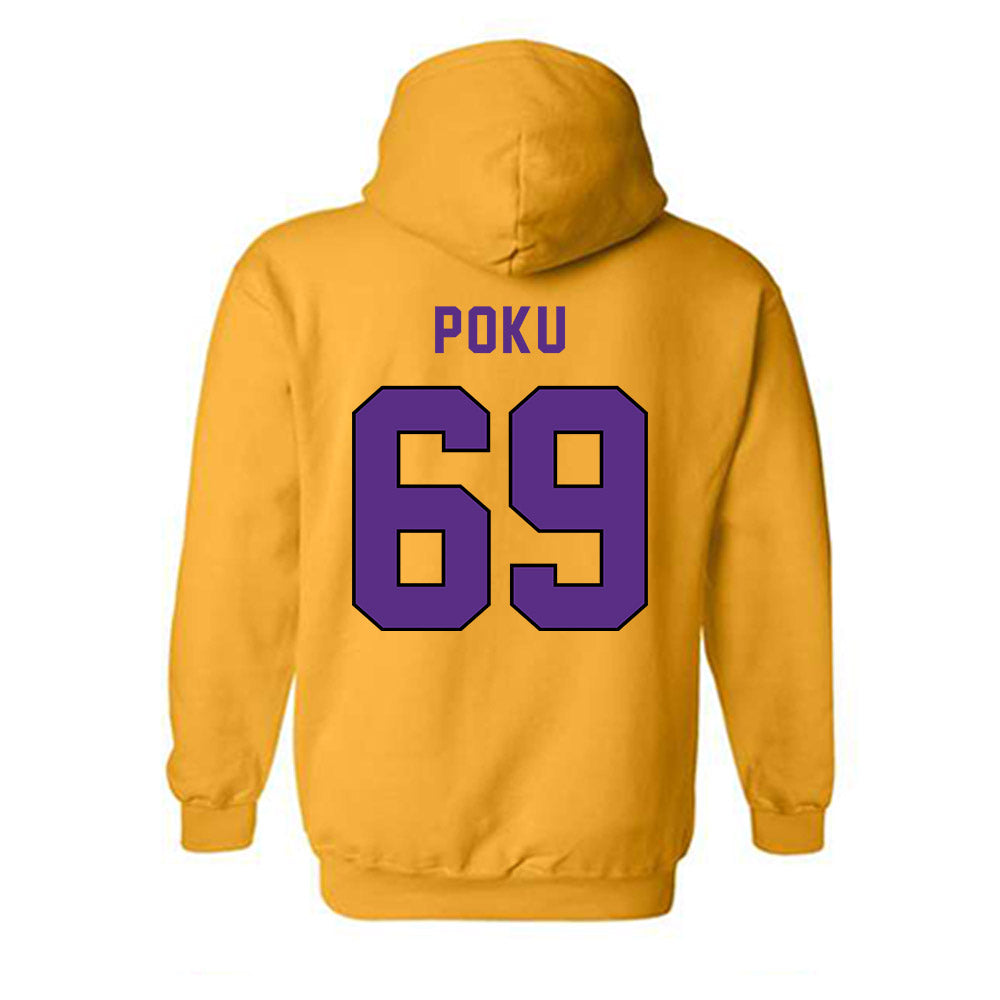 East Carolina - NCAA Football : Emmanuel Poku - Classic Shersey Hooded Sweatshirt-1