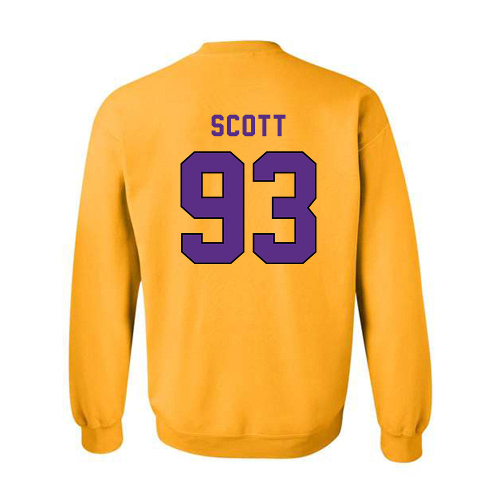 East Carolina - NCAA Football : Everett Scott - Classic Shersey Crewneck Sweatshirt-1