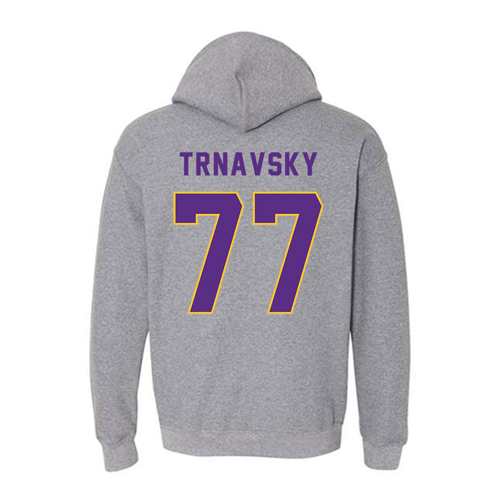 East Carolina - NCAA Football : Cooper Trnavsky - Classic Shersey Hooded Sweatshirt-1