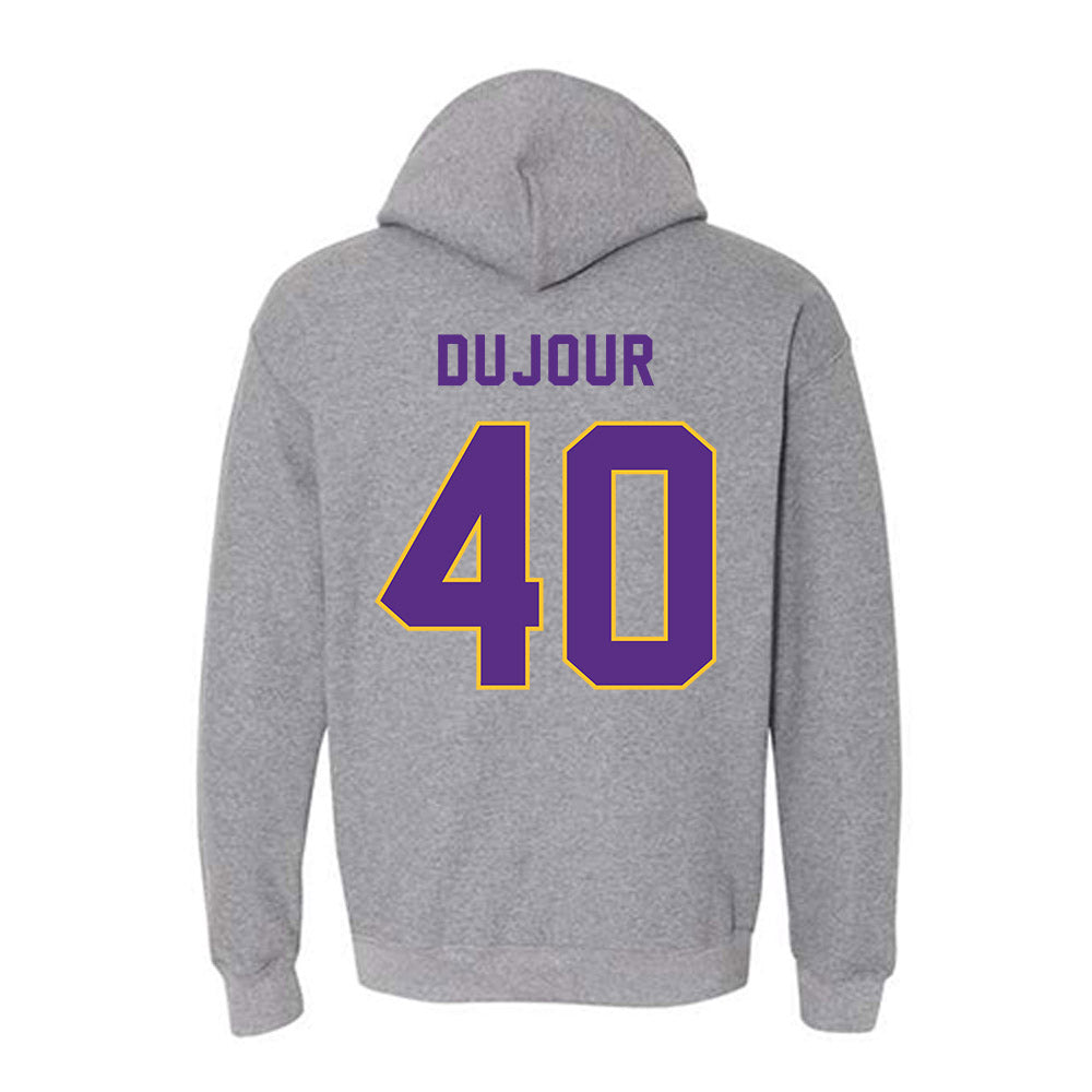 East Carolina - NCAA Football : Kendrick DuJour - Classic Shersey Hooded Sweatshirt-1