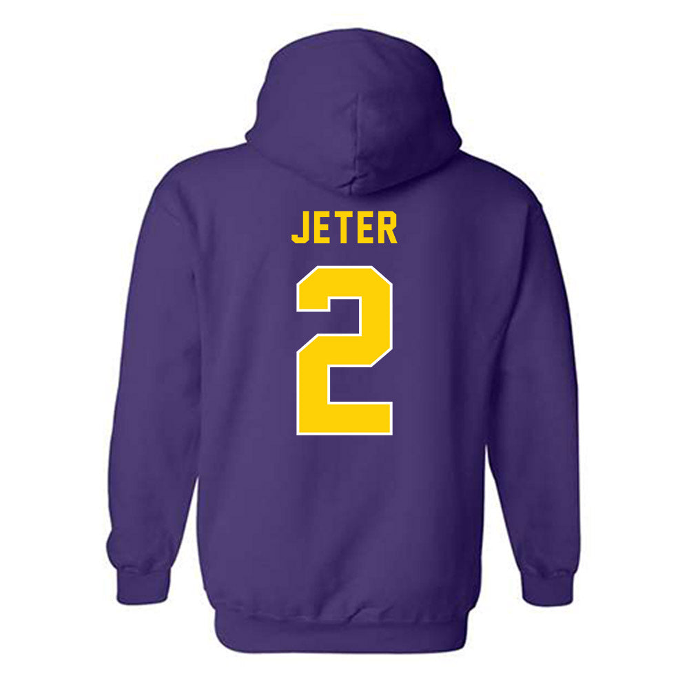 East Carolina - NCAA Football : Raheim Jeter - Classic Shersey Hooded Sweatshirt-1