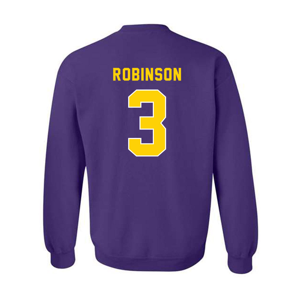 East Carolina - NCAA Football : Kelan Robinson - Classic Shersey Crewneck Sweatshirt-1